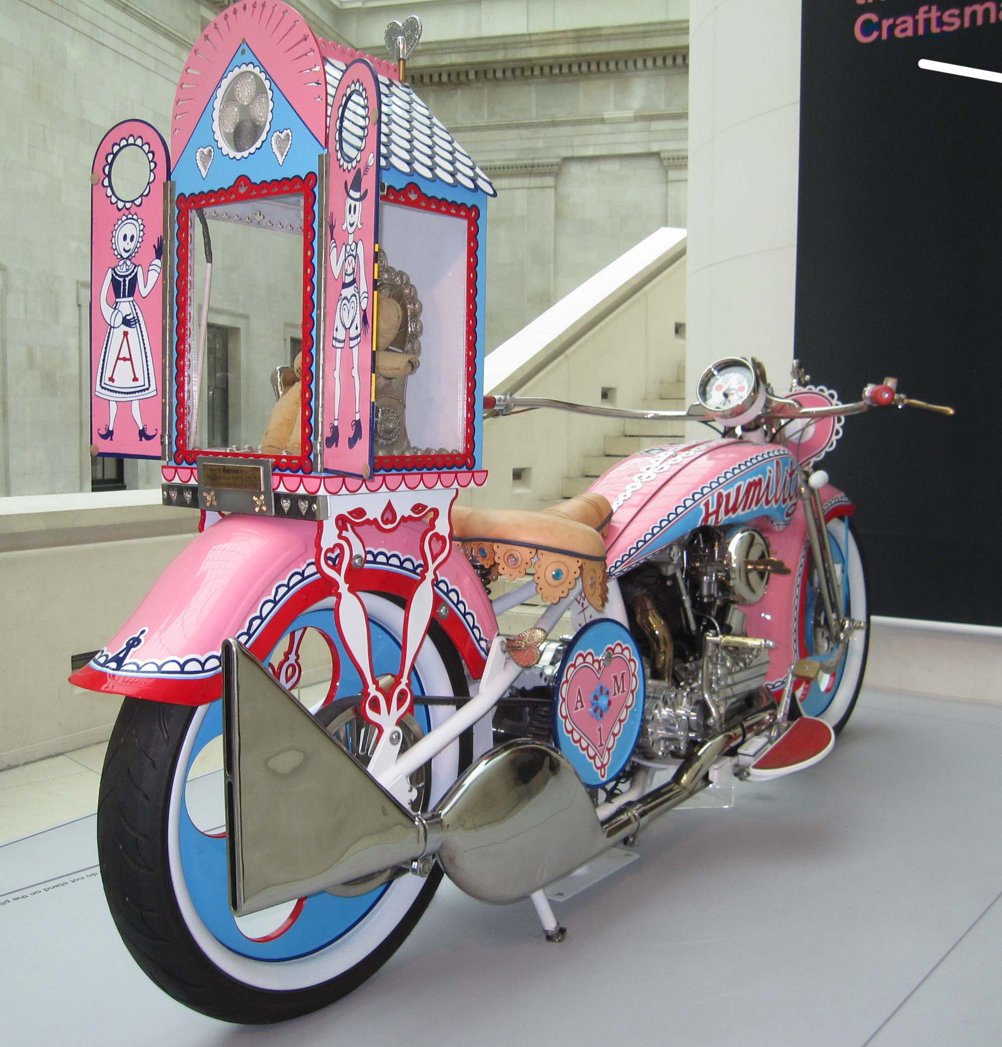 Grayson Perry exhibition Bike